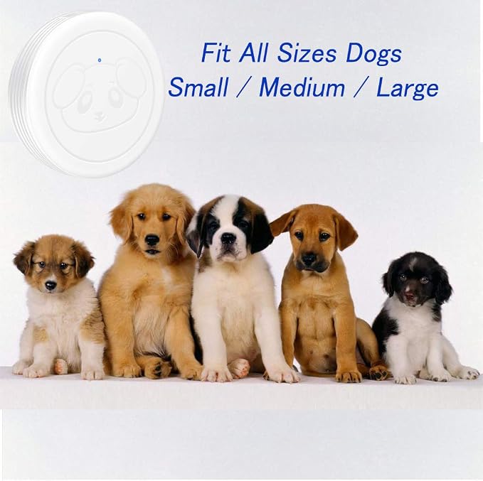 Dog Door Bell, Wireless Dog Doorbells for Potty Training,Doggie Door Bell with Waterproof Touch Button, Dog Bells to Go Outside Included 1 Receiver and 1 Transmitter, White