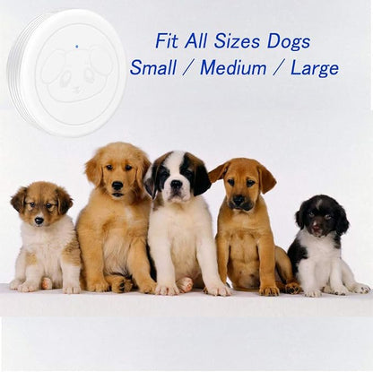 Dog Door Bell, Wireless Dog Doorbells for Potty Training,Doggie Door Bell with Waterproof Touch Button, Dog Bells to Go Outside Included 1 Receiver and 1 Transmitter, White