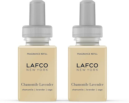 LAFCO New York Pura Smart Device Refill, Chamomile Lavender - Pack of 2 - Vial Delivers Up to 2 Weeks of Fragrance Life - Made in the USA
