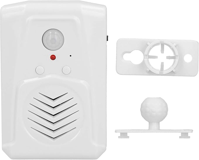 PIR Motion Activated Sound Player - Haunted House Scream Box Speaker,Voice Replaceable & Microphone Built-in,idea for Door Greeter, Entry Alert,Sale Advertising