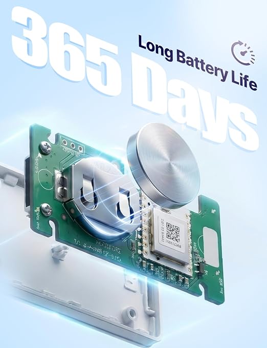 MOES Wireless Zigbee Smart Scene Button, Needs MOES Zigbee Hub, 9-Action | 365-Day Battery, Magnetic Base Sticks to Metal