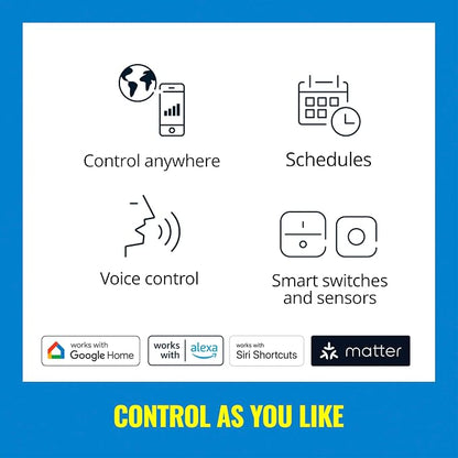 WiZ Connected Tunable White 6-Inch Smart Downlight - 6 Pack -2700K-5000K - 750 Lumen - Indoor - Connects to Wi-Fi - Control via Voice/App - Matter Compatible