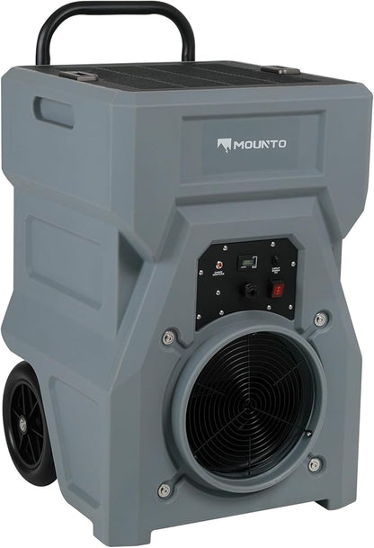 MOUNTO 1000cfm Portable Industrial Air Purifier Negative Air Scrubber - Powerful 1HP Motor, True HEPA Filter, 2-Speed, Handle and wheels 3-Year Warranty