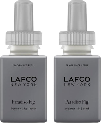 LAFCO New York Pura Smart Device Refill, Paradiso Fig - Pack of 2 - Each Vial Delivers Up to 2 Weeks of Fragrance Life - Made in the USA