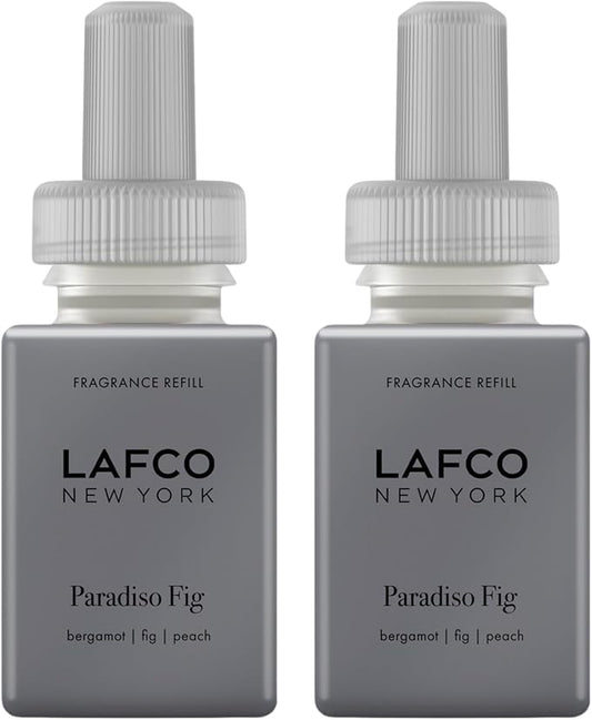 LAFCO New York Pura Smart Device Refill, Paradiso Fig - Pack of 2 - Each Vial Delivers Up to 2 Weeks of Fragrance Life - Made in the USA