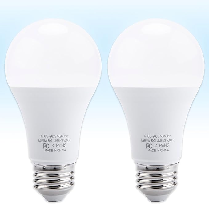 2-Pack Universal Garage Door Opener LED Light Bulb,5000K Daylight,Compatible with All Garage Door Opener Brands Such as Genie, Chamberlain, Craftsman and LiftMaster Operators