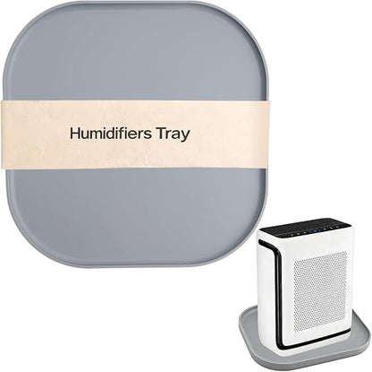 Silicone Humidifiers Tray for LEVOIT, Dreo, Homvana, ASAKUKI Humidifiers - Leak-Proof & Moisture-Proof Design, Floor Drying Function to Protect Floor Surface