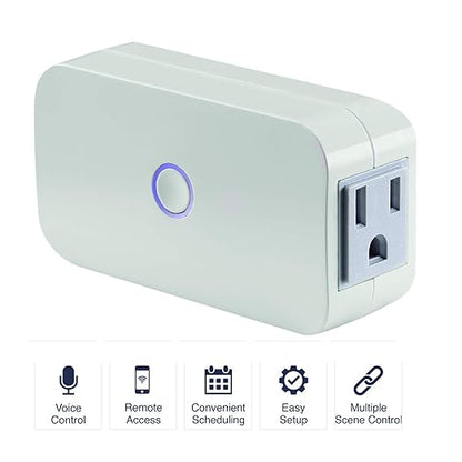 NSI Industries WFIP2EM 120V Wi-Fi Plug Indoor with Energy Monitoring