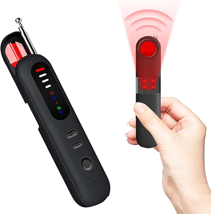 LXIANGN Hidden Camera Detector - 2025 5-in-1 Multi-Function Advanced Camera Detector and Bug Detector,Scanner for Home Office Travel Security