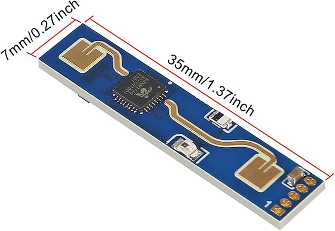 UMLIFE 2PCS LD2410B-P Welding 5V Mini 24G Smart Human Presence Status Sensor Radar Module Consumer Electronic