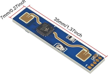 UMLIFE 2PCS LD2410B-P Welding 5V Mini 24G Smart Human Presence Status Sensor Radar Module Consumer Electronic