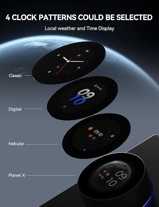 ELEGRP WiFi Smart Rotary Triac Dimmer with 1.8 inch TFT Display Screen, Single Pole, Needs Neutral Wire, 2.4GHz Wi-Fi, Compatible with Alexa and Google Home, No Hub Required, UL Listed, 2 Pack, Black