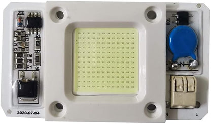 50W Driverless Solderless LED Chip Integrated Smart IC DIY (Cool White 30000K)