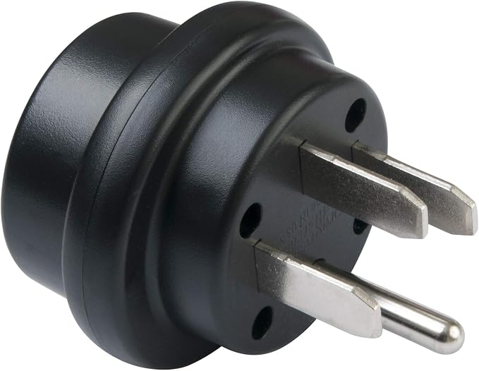Progressive Industries 50AXP Extension Plug, Black/Silver, 50 Amp