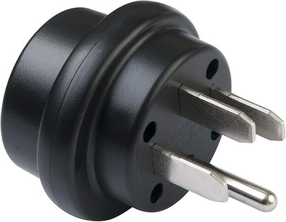 Progressive Industries 50AXP Extension Plug, Black/Silver, 50 Amp