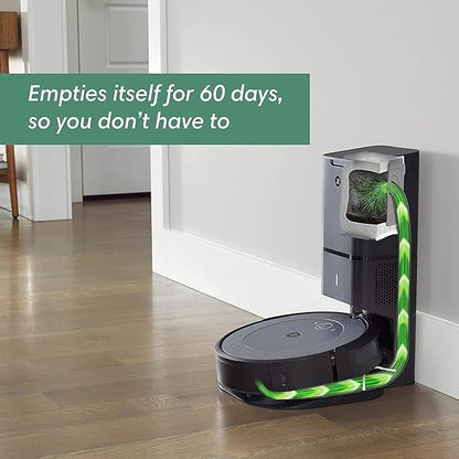 iRobot Roomba i4 + Self-Emptying Vacuum Cleaning Robot (Renewed)
