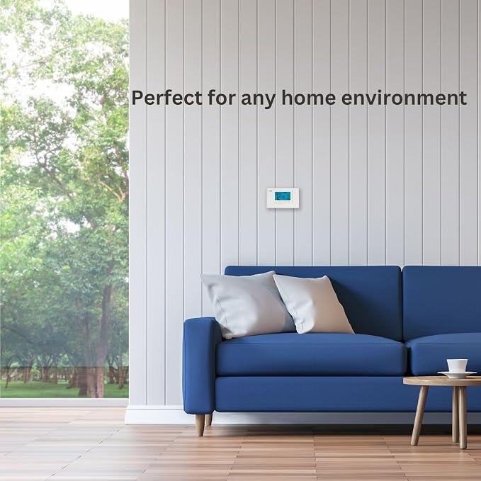 LTX9100U Programmable 7-Day Thermostat, 2-Heat/2-Cool
