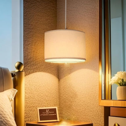 2pcs Plug in Pendant Light, Hanging Lamp with RGB Smart Bulb, Hanging Lights with Plug in Cord Hanging Lights for Bedroom Kitchen Dining Living Room Pendant Lights Fixture