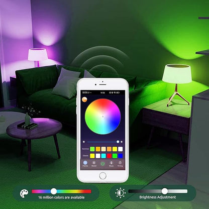 Smart Light Bulbs: WiFi LED Bulb, Works with Apple Homekit, Alexa, Google Home and Siri, E26 LED Smart Bulb, 2700K-6500K Dimmable and Timer Function, 800 Lumens 9W (1-Pack)