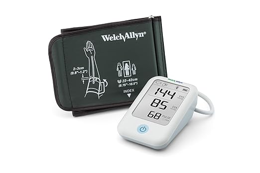 Welch Allyn Home 1500 Series Upper Arm Blood Pressure Monitor with Easy Bluetooth Smartphone Connectivity RPM-BP100