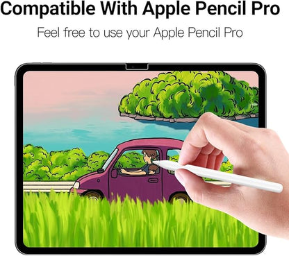 FILMEXT Privacy Screen Protector for Ipad Pro 11" inch M5 M4 (6th/5th Generation,2025/2024) Model A3358 A3359 A3357 A2836 A2837 A3006, PET Anti Spy Blue Light Screen Filter