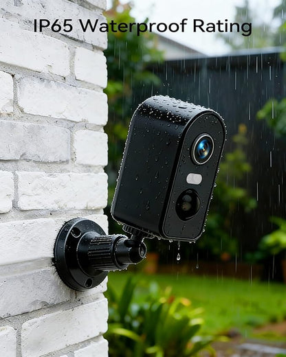 KKB 4G LTE Cellular Security Cameras Wireless Outdoor, Magnetic Mount, 2K No WiFi Security Camera Indoor Battery Powered Built-in SIM, Off-Grid Camera Without Internet, Night Vision, AI Detection