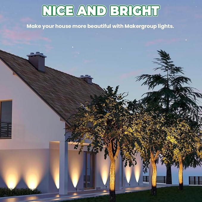 MR11 Gu4.0 Bi-pin LED Light Bulb 3W 12VAC/DC Low Voltage LED Spotlights Warm White 2700K-3000K for Outdoor Landscape Lighting and Indoor Recessed/Track Lights 6pcs