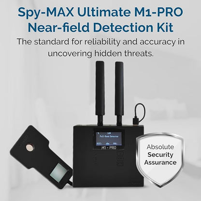 MEFF M1-PRO Professional All-in-One Near-Field Detection Kit – 0–20 GHz Signal Detector for Hidden Devices, GPS Trackers, and Wireless Surveillance Signals