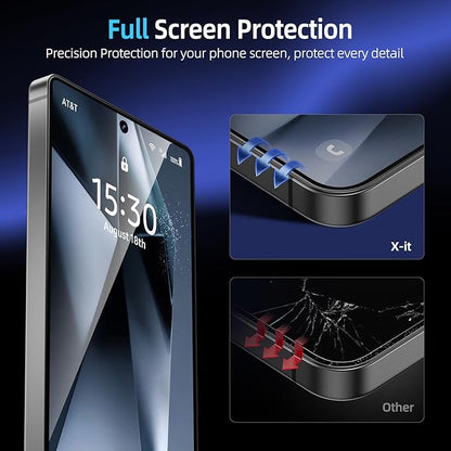 X-it for Samsung Galaxy S26 Screen Protector HD Clear [Auto Alignment & Dust Removal],Bubble-Free & Self-Healing,[100% Ultrasonic Fingerprint ID] Easy Installation Full Coverage [Non-Glass] 2 Packs