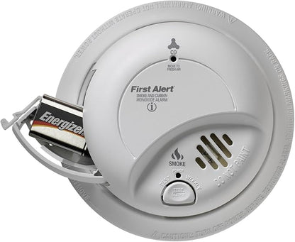First Alert BRK SC9120B-12 Hardwired Smoke and Carbon Monoxide (CO) Detector with Battery Backup, 12-Pack