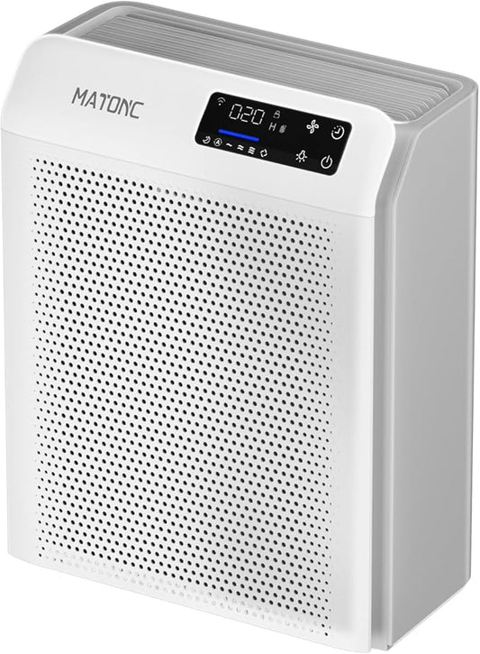 Air Purifier for Home Large Rooms with WiFi APP Control, (PM2.5) AQI Display,Sleep Mode and Auto Mode