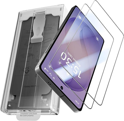 X-it for Samsung Galaxy S26 Plus Screen Protector HD Clear [Auto Alignment & Dust Removal],Bubble-Free & Self-Healing,[100% Ultrasonic Fingerprint ID] Easy Installation Full Coverage [Non-Glass] 2 Packs