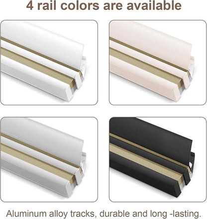Godark Smart Angled Customized Blackout Honeycomb Blinds Suitable for Trapezoidal/Triangular/Polygonal Windows Motorized Cellular Shades Compatible with Alexa/Google Home/Tuya APP-Light Coffee