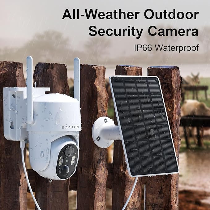 No WIFI Security Camera No Internet Needed, 4G LTE Cellular Security Camera Outdoor Wireless, Cell Camera with SIM Card, PIR Sensor, 2K Color Night Vision, SD/Cloud, 2-Way Talk, IP66 Waterproof