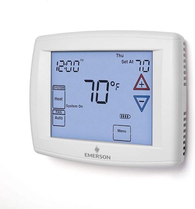 White-Rodgers 1F95-1291 7-Day Touchscreen Thermostat with Humidity Control