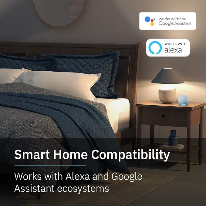 abode Color Bulb - Smart LED Lights Let You Customize Color, Brightness, Temperature, Timing and Automation App – Connect Via WiFi, Works with Google Assistant and Alexa - 2 Pack