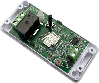 UHPPOTE 2.4GHz WiFi Remote Control Switch Compatible with Smart Phone App Input Voltage 12VDC