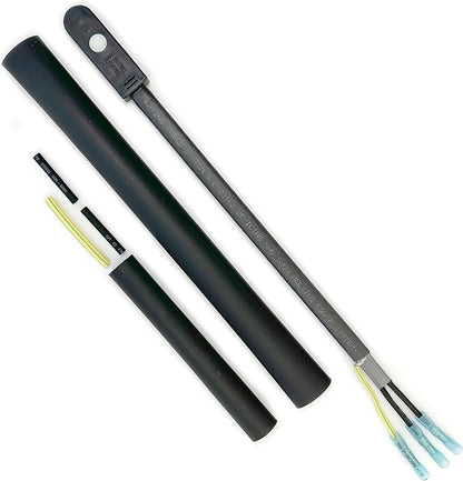 Radiant Solutions Company GlowCap Heat Cable End Seal Kit for Terminating 10-13mm Self-Regulating Heat Cable with patented intelligent LED end cap