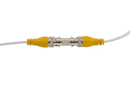 60ft All-in-One Video HD-TVI HD-CVI AHD Analog 1080p Premade Cable for CCTV Security Cameras - White