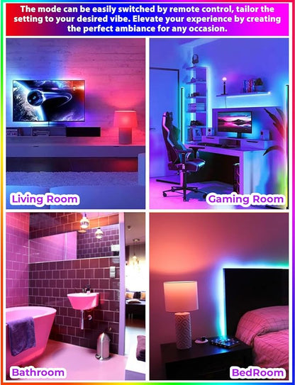 KLG E12 LED Bulb, 12 WRGB Colors Dimmable, 2.5W Small T3/T4 Candelabra Base Light Bulb, 4 Auto Modes with Sync & Memory, 25W Equivalent, 2 Pack
