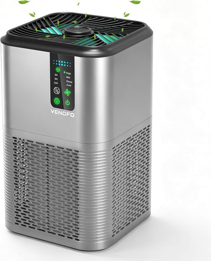 Air Purifiers for Home Large Room Up to 1750ft², Auto Air Quality Monitor