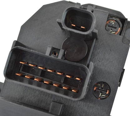 TRQ Headlight Switch with Cargo Light and Fog Lights Compatible with 1999-2001 Ram 1500/2500/3500 1999-2000 Dodge Dakota