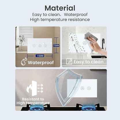Smart Fan Switch Need Neutral Wire,White
