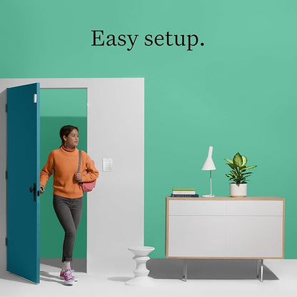 Ooma Keypad, Works with Ooma Smart Home Security. No Contracts and Free self-Monitor Plan. Optional Professional Monitoring, Motion Sensor, Water Sensor, Smoke and Garage Door Sensor.