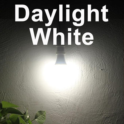 Qualilux Dusk to Dawn Light Bulbs, Auto On/Off Light Sensing LED Bulbs Outdoor,Daylight, MR16 GU10 4-Pack, 6W 500LM 50W Equivalent, HQ-H045