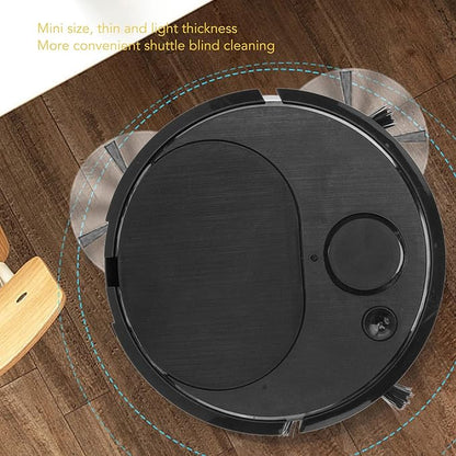 Robot Vacuum and Mop Combo, Personalized Cleaning Recommendations, Robot Vacuum Cleaner Good for Pet Hair, Carpets, Hard Floors(Black)