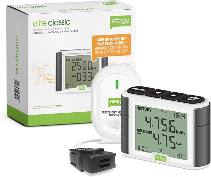 Efergy Elite Classic 4.0 Wireless Electricity Monitor