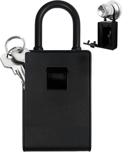 Kingsley Smart Wall Mount Key Lock Box with Bluetooth Keyless Entry, Extra Large for Keys & Access Cards, Auto Lock, App Control, IP65 Waterproof, Secure Code, for Home, Office, & Airbnb (Standard)