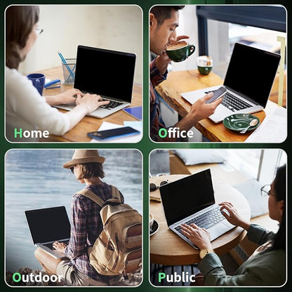 Laptop Privacy Screen 14 Inch, Laptop Screen Privacy Shield 16:9 Aspect Ratio Anti-Glare Blue Light Computer Monitor Protector,Removable 14in Filter for Lenovo HP Dell Acer Asus Thinkpad Envy Xps