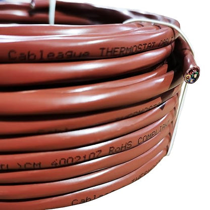 Thermostat Copper Wire (18-8 Brown, 100Feet)